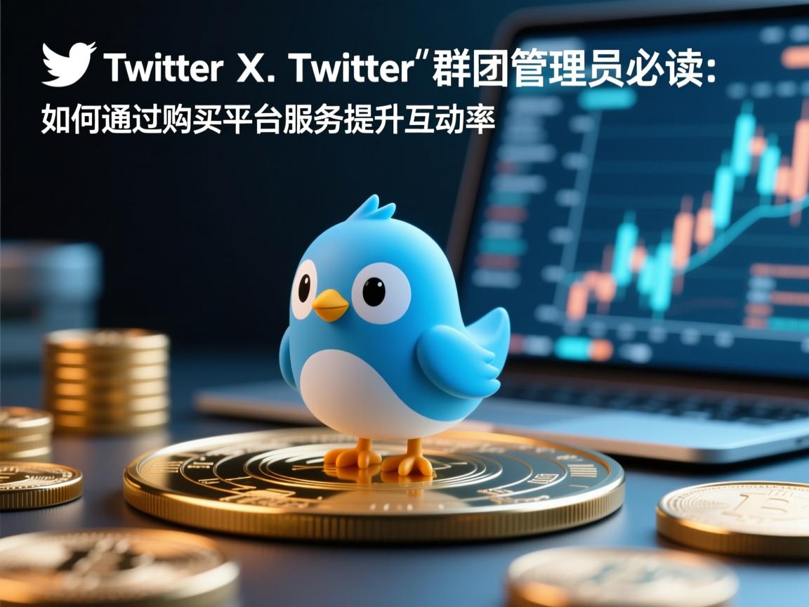推特、小蓝鸟、X、 Twitter 群组管理员必读：如何通过购买平台服务提升互动率