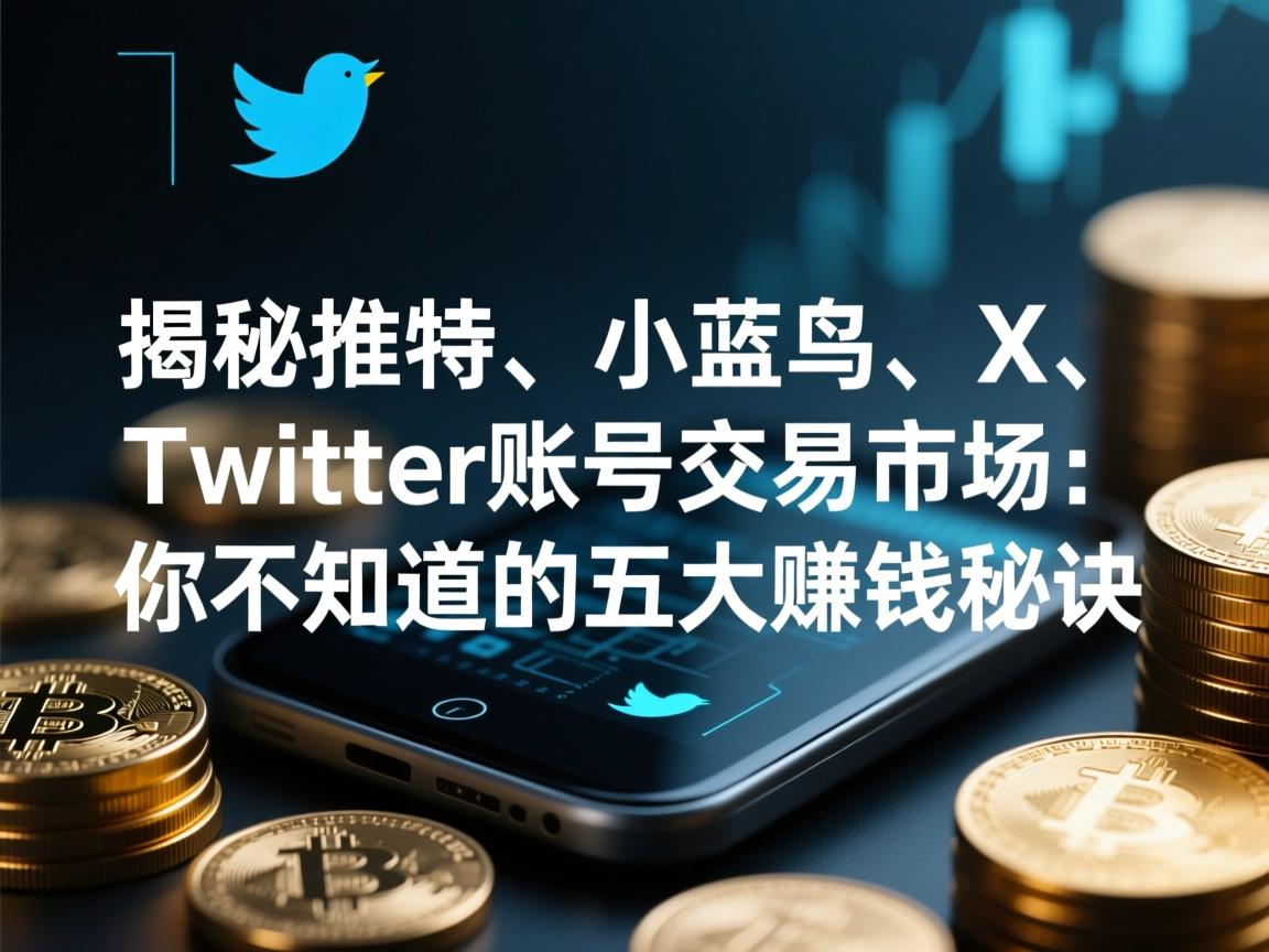 “揭秘推特、小蓝鸟、X、 Twitter账号交易市场：你不知道的五大赚钱秘诀”