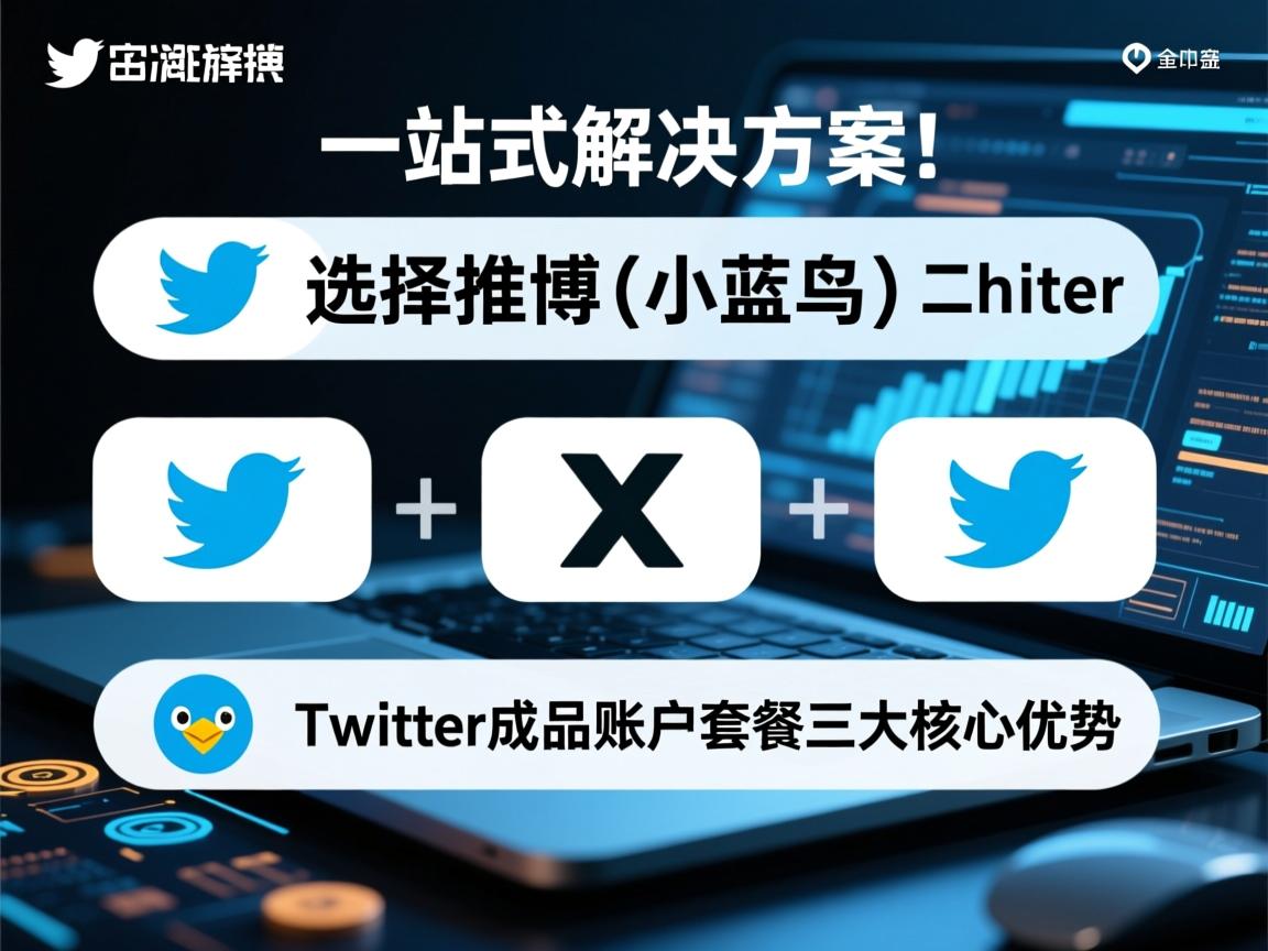 一站式解决方案！选择推特、小蓝鸟、X、 Twitter成品账户套餐的三大核心优势