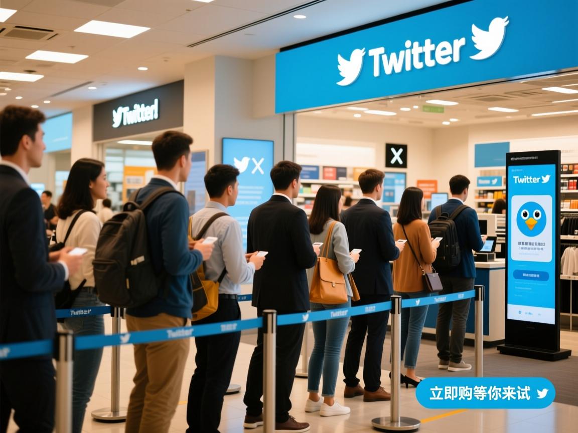 跳过排队！用推特、小蓝鸟、X、 Twitter账号秒杀购物新体验，立即购买等你来试