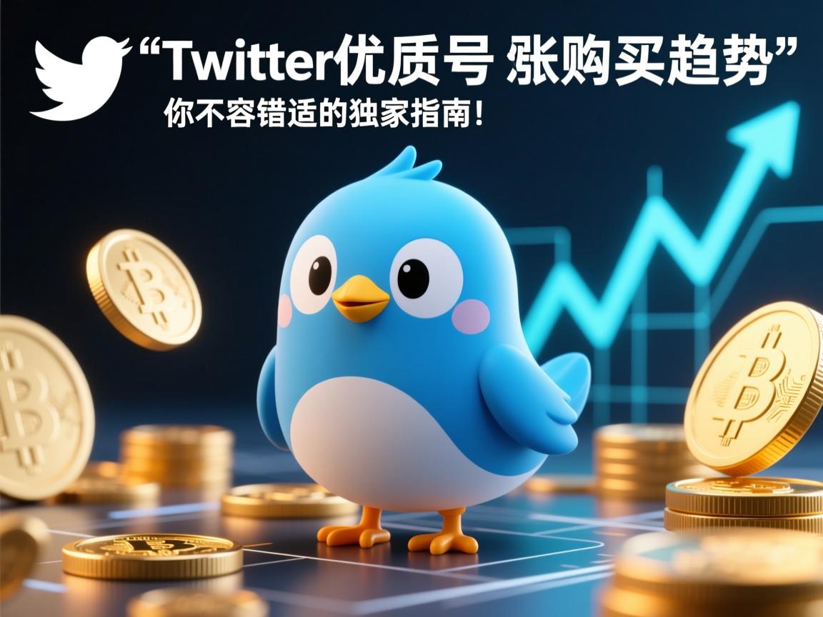 推特、小蓝鸟、X、 Twitter优质账号购买趋势，你不容错过的独家指南！