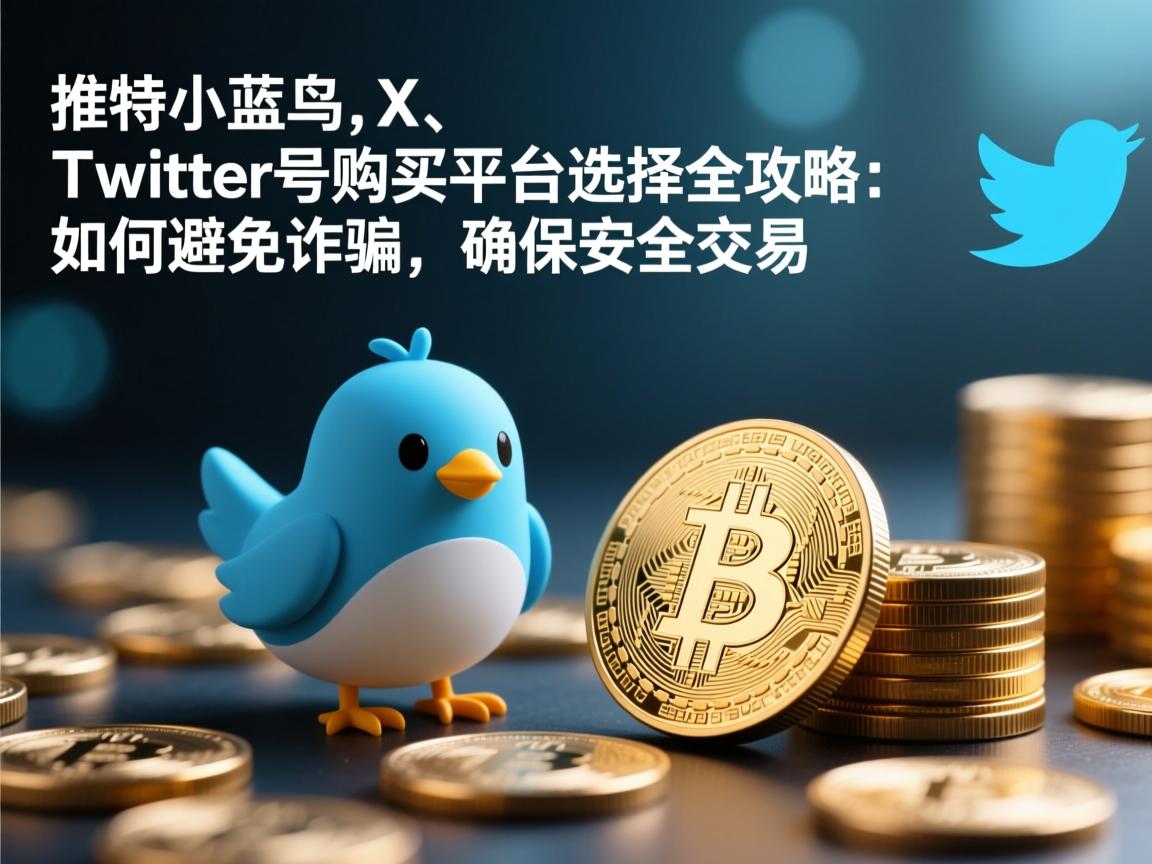 “推特、小蓝鸟、X、 Twitter号购买平台选择全攻略：如何避免诈骗，确保安全交易”