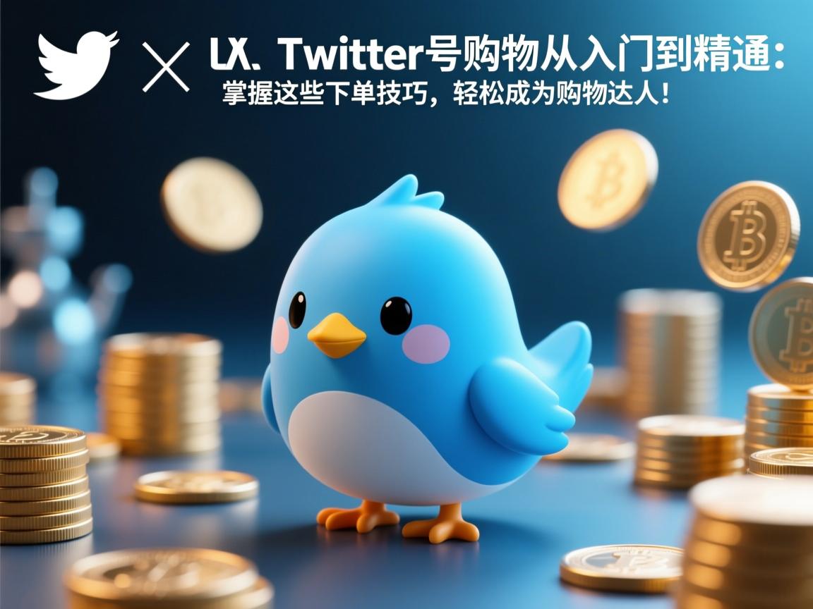 推特、小蓝鸟、X、 Twitter号购物从入门到精通：掌握这些下单技巧，轻松成为购物达人！