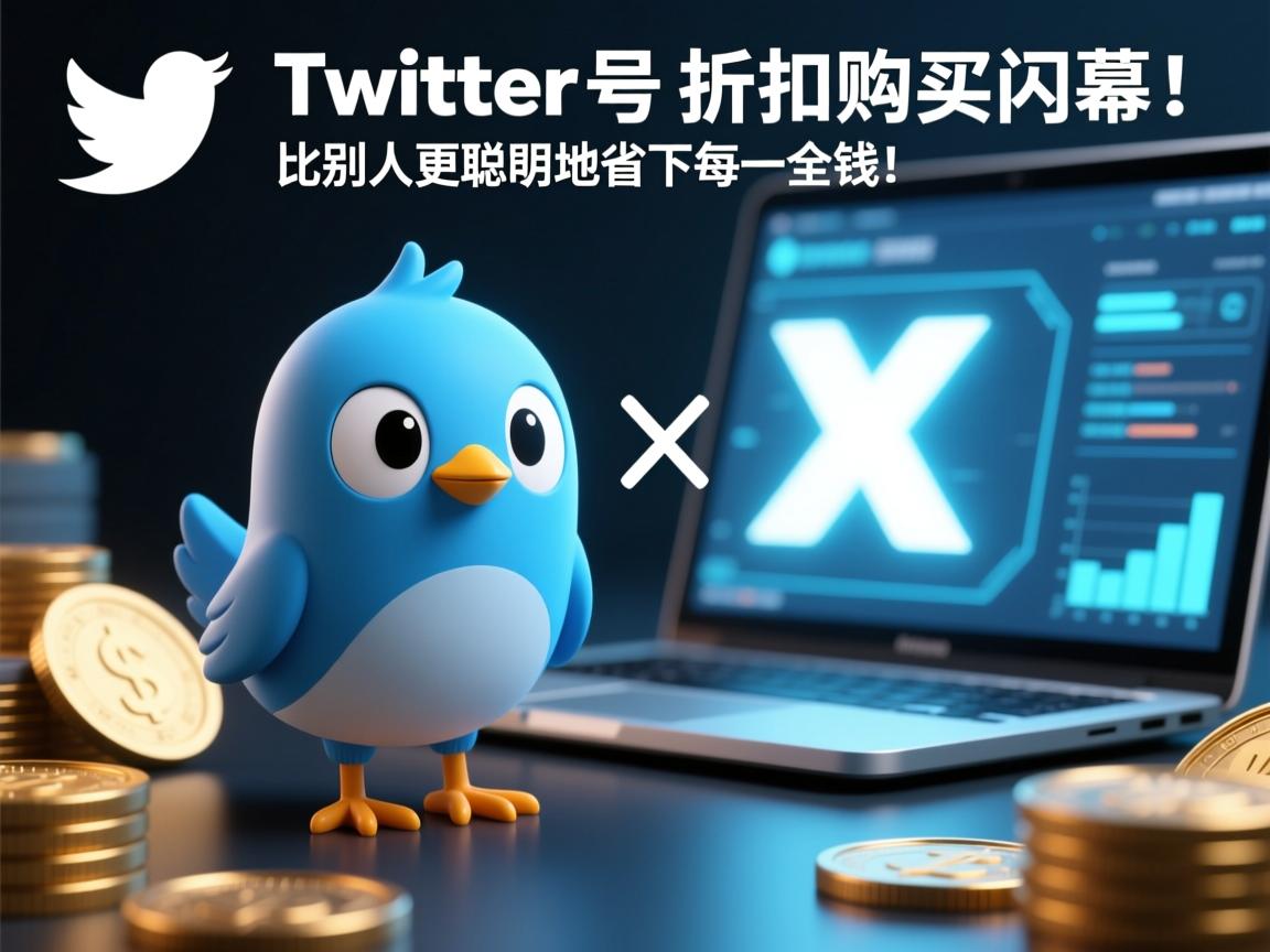 推特、小蓝鸟、X、 Twitter账号折扣购买内幕：比别人更聪明地省下每一分钱！