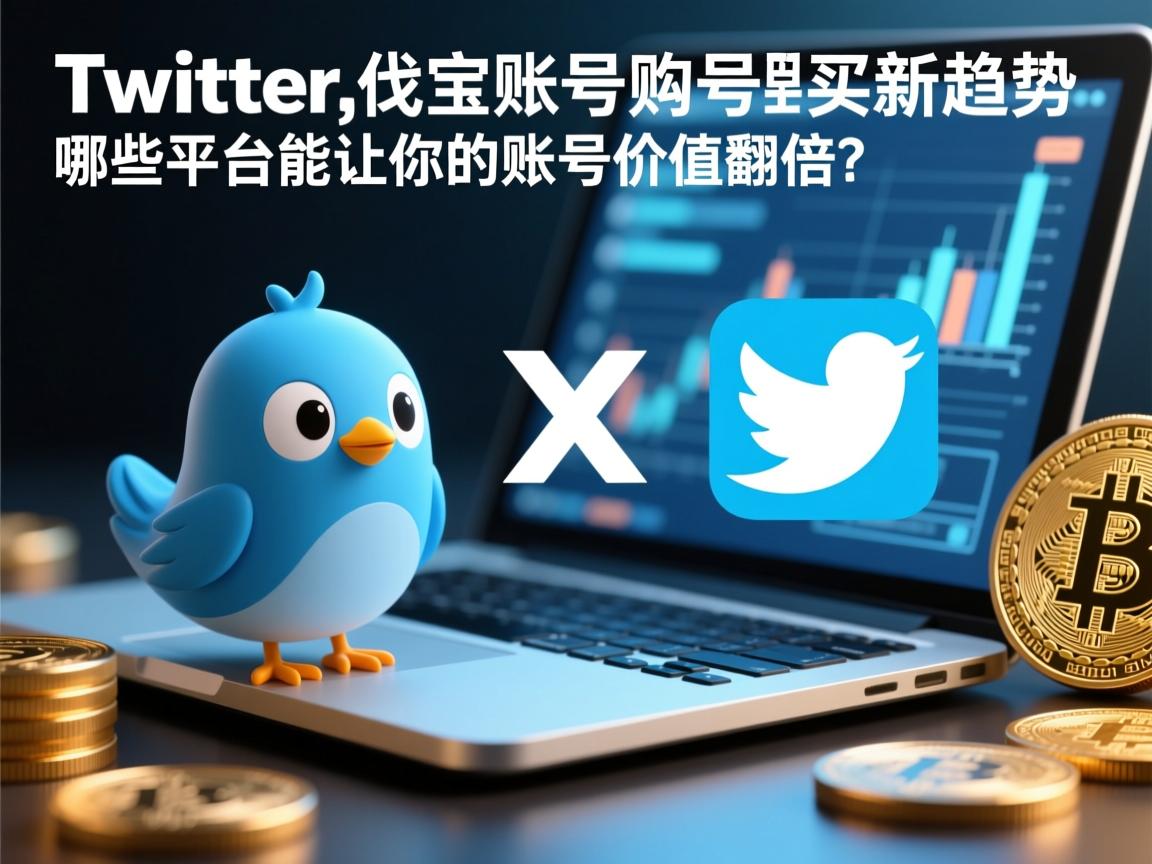 推特、小蓝鸟、X、 Twitter账号购买新趋势：哪些平台能让你的账号价值翻倍？
