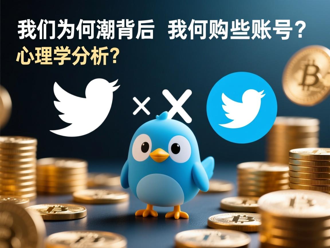 推特、小蓝鸟、X、 Twitter账号购买热潮背后的心理学分析：我们为何争相购买这些账号？