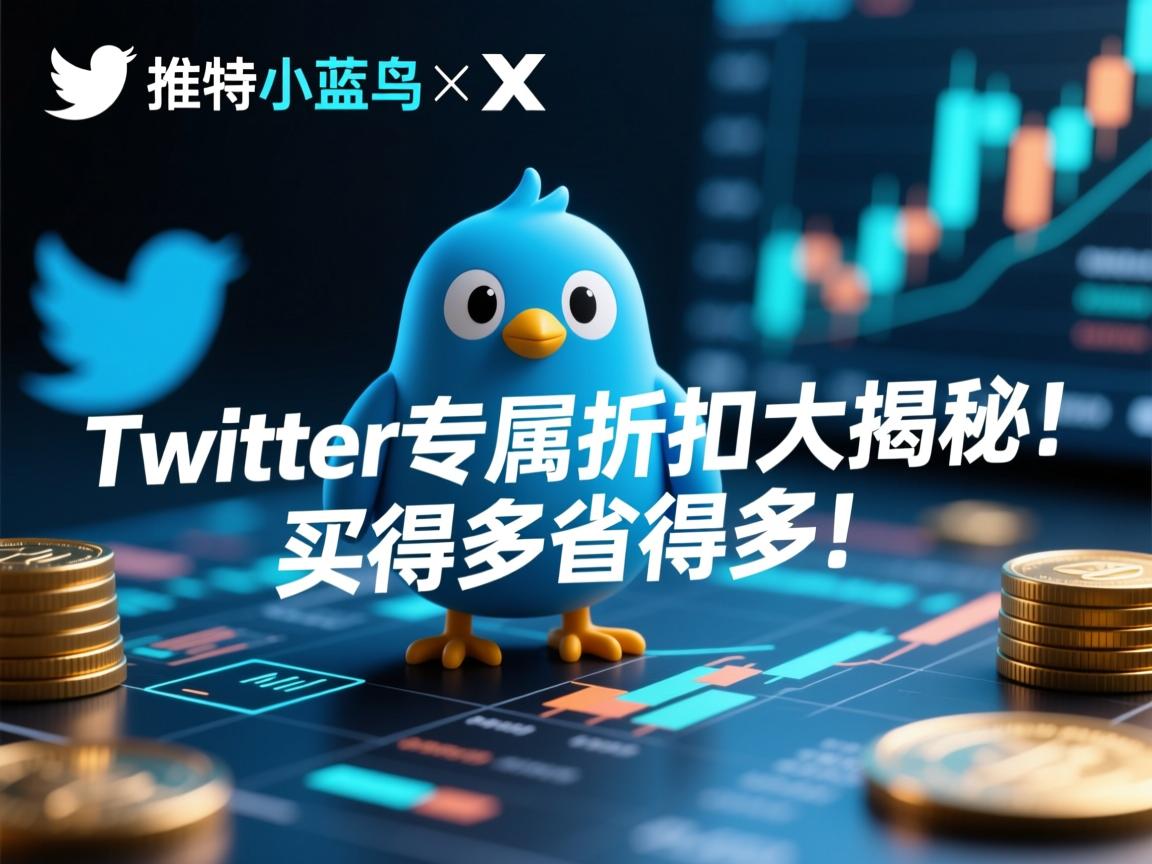 “推特、小蓝鸟、X、 Twitter专属折扣大揭秘！买得多省得多！”