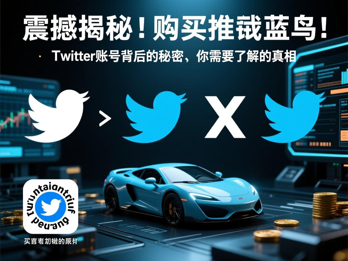 【震撼揭秘】购买推特、小蓝鸟、X、 Twitter账号背后的秘密：你需要了解的真相