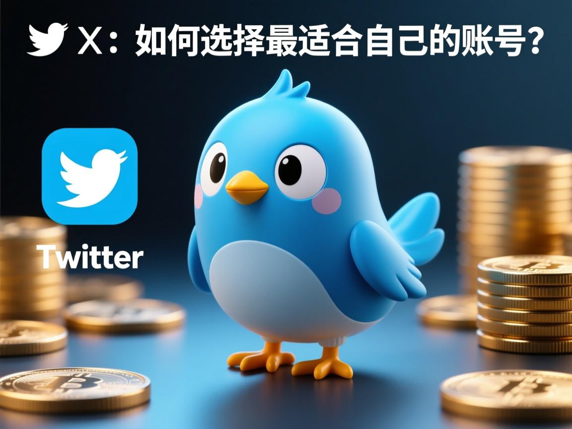 推特、小蓝鸟、X、 Twitter账号购买技巧大公开：如何选择最适合自己的账号？