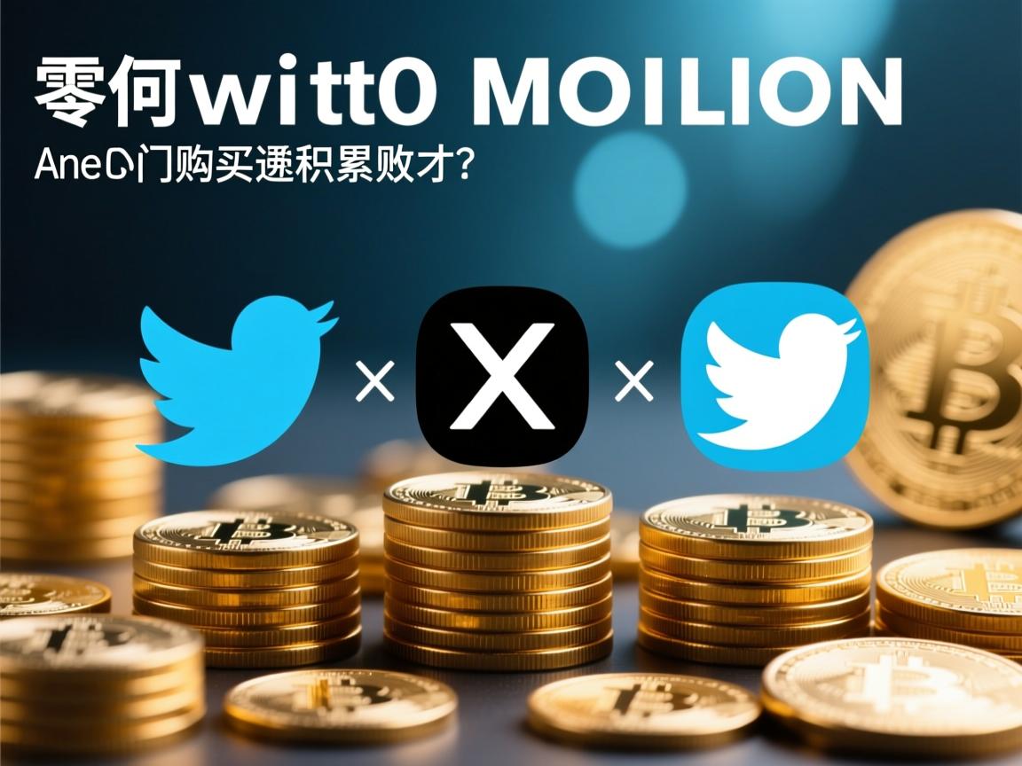 从零到百万：如何通过推特、小蓝鸟、X、 Twitter账号购买积累财富？