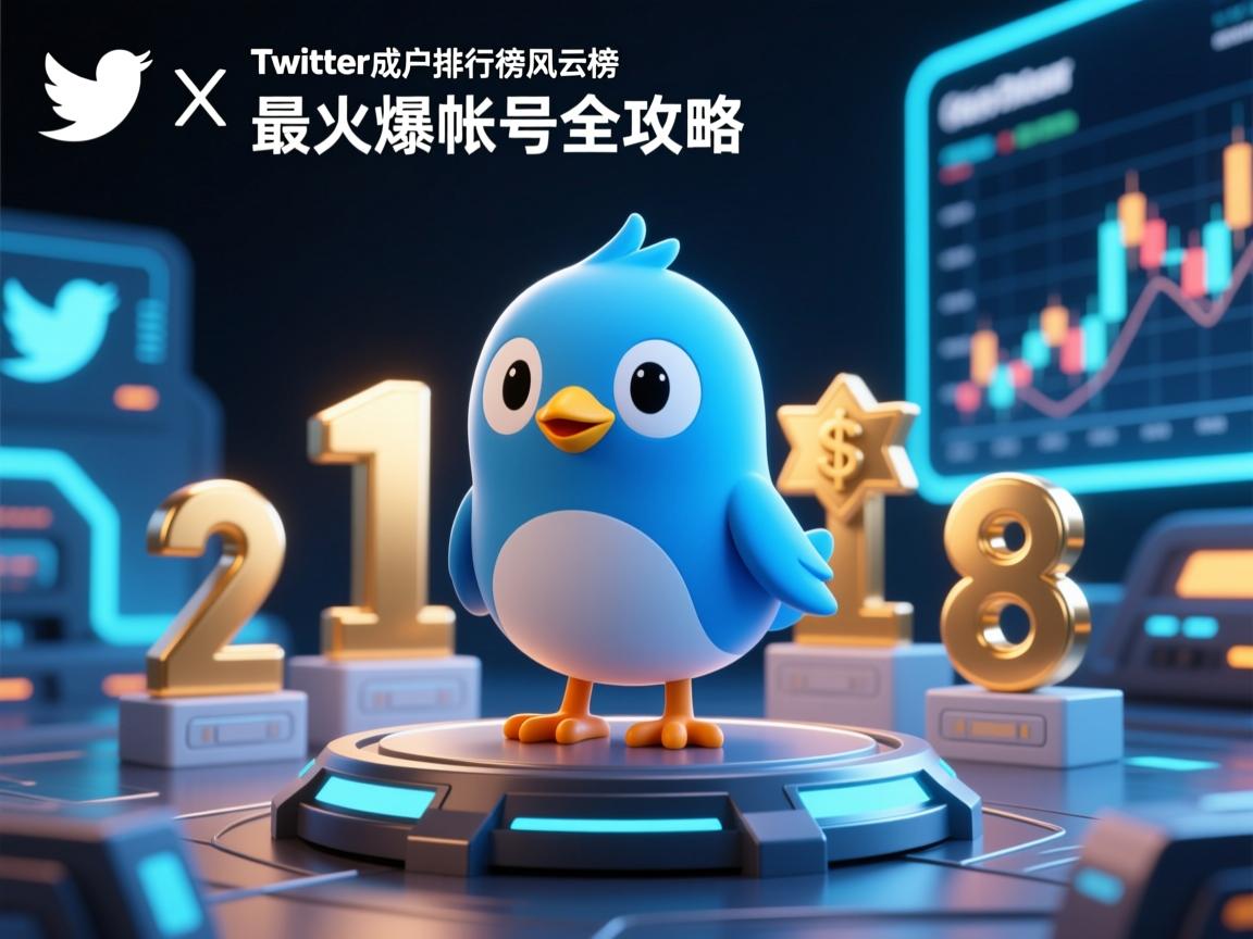 推特、小蓝鸟、X、 Twitter成品账户排行榜风云榜：最火爆账号全攻略