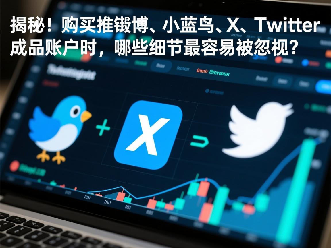 揭秘！购买推特、小蓝鸟、X、 Twitter成品账户时，哪些细节最容易被忽视？