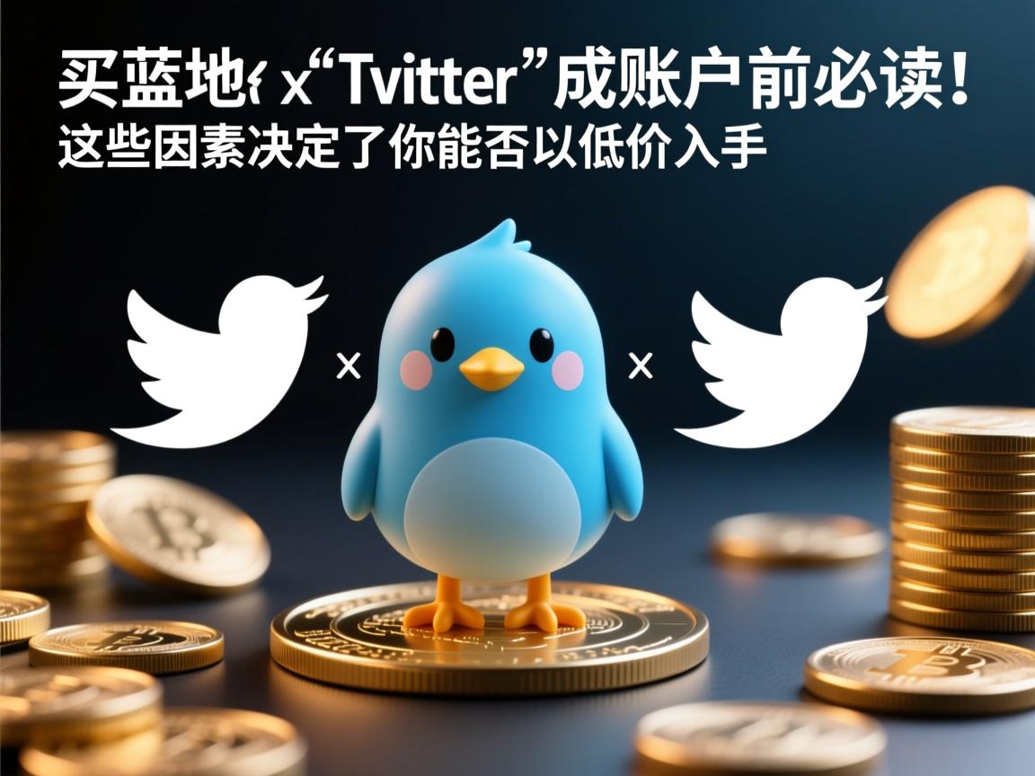 买 推特、小蓝鸟、X、 Twitter 成品账户前必读！这些因素决定了你能否以低价入手