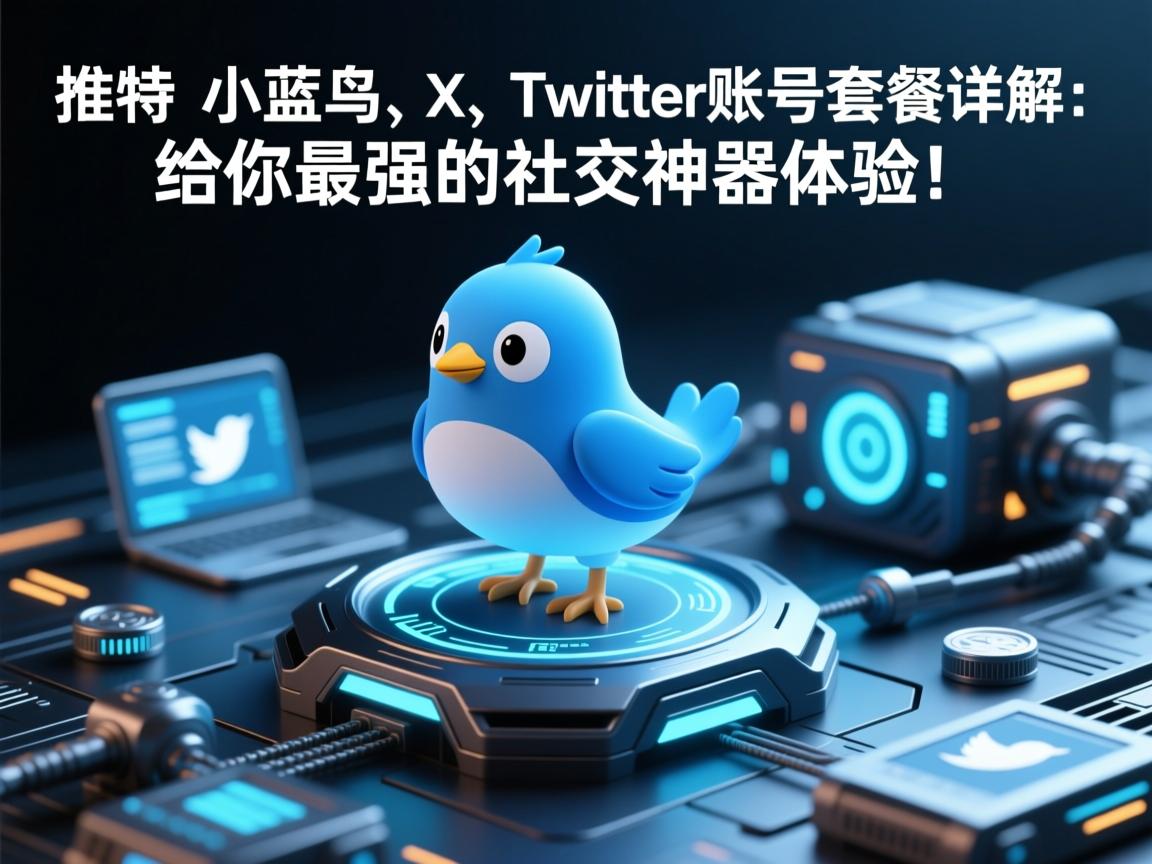 “推特、小蓝鸟、X、 Twitter账号套餐详解：给你最强的社交神器体验！”