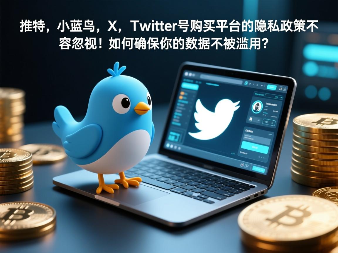 “推特、小蓝鸟、X、 Twitter号购买平台的隐私政策不容忽视！如何确保你的数据不被滥用？”