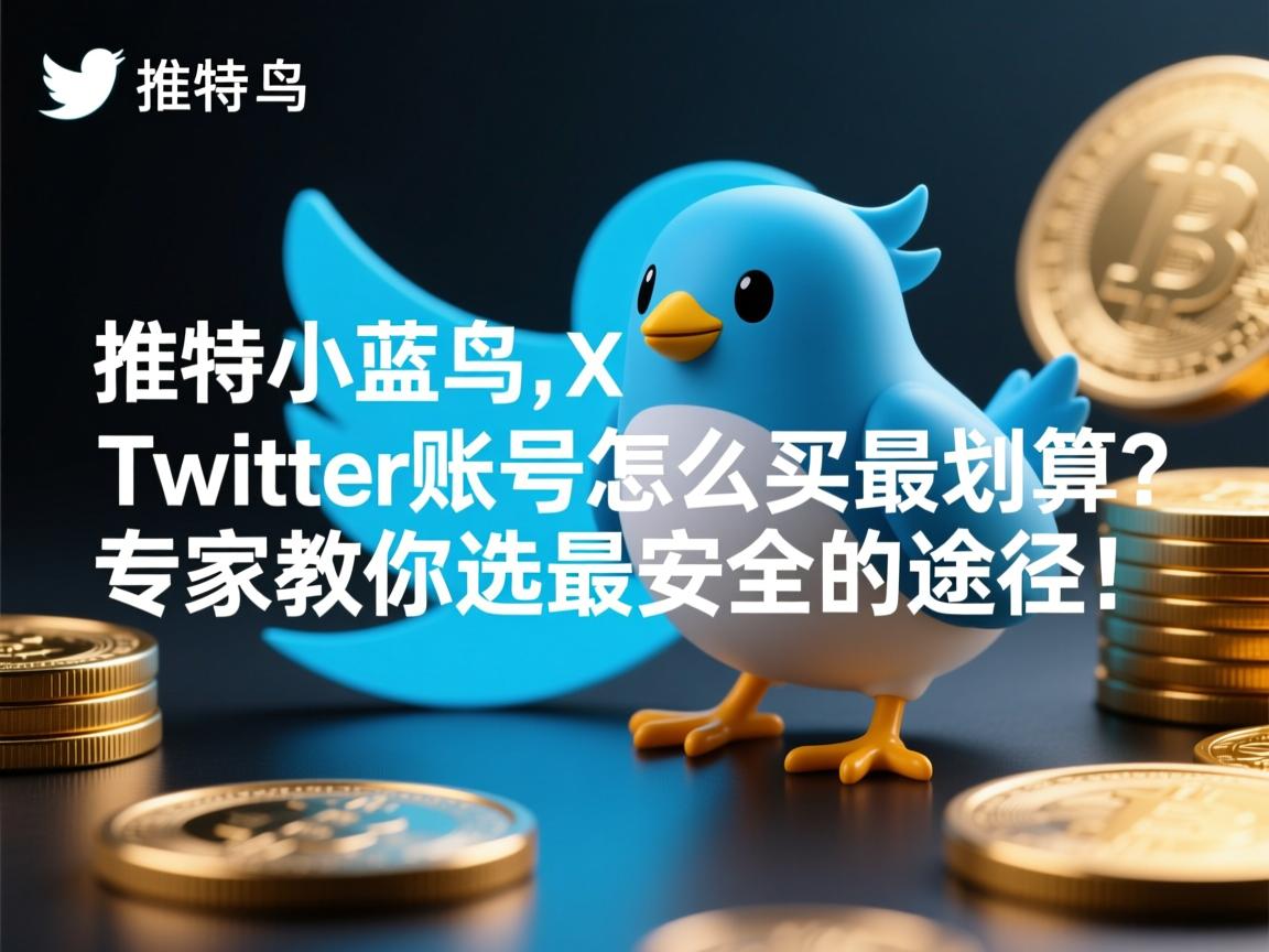 “推特、小蓝鸟、X、 Twitter账号怎么买最划算？专家教你选最安全的途径！”