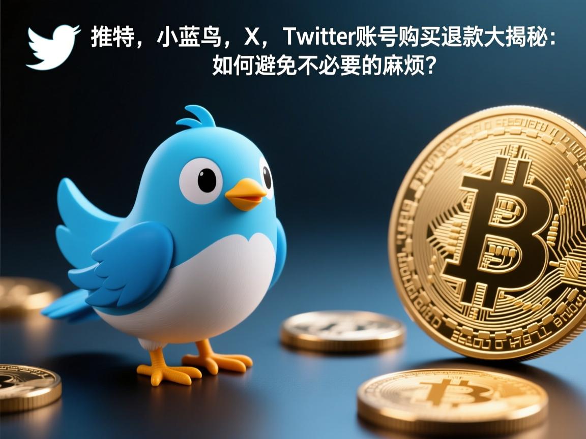 “推特、小蓝鸟、X、 Twitter账号购买退款大揭秘：如何避免不必要的麻烦？”