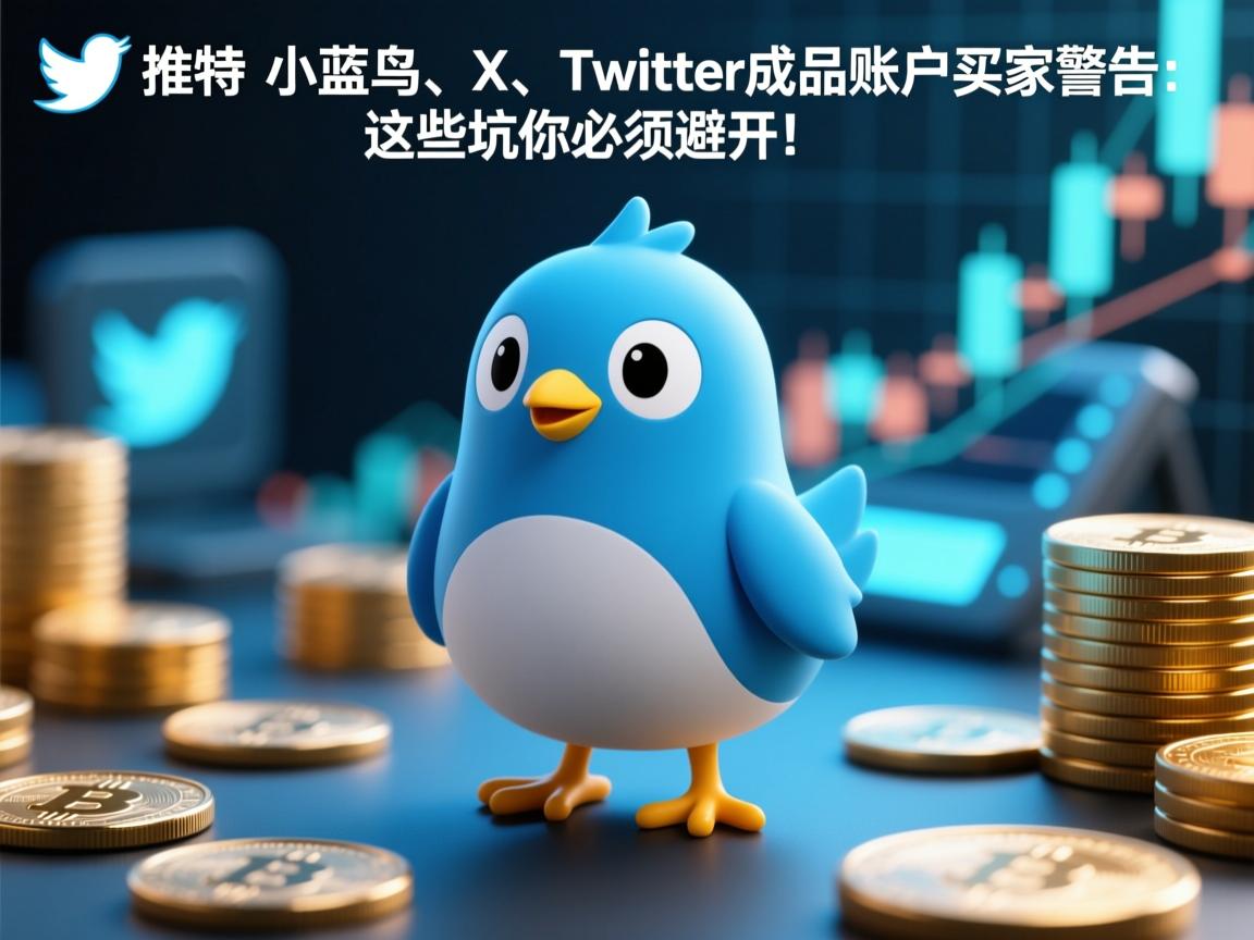 “推特、小蓝鸟、X、 Twitter成品账户买家警告：这些坑你必须避开！”