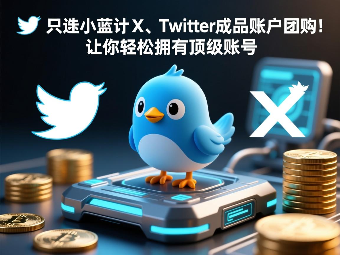 只在推特、小蓝鸟、X、 Twitter成品账户团购！让你轻松拥有顶级账号