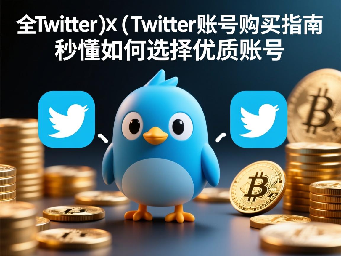 全推特、小蓝鸟、X、 Twitter账号购买指南：秒懂如何选择优质账号