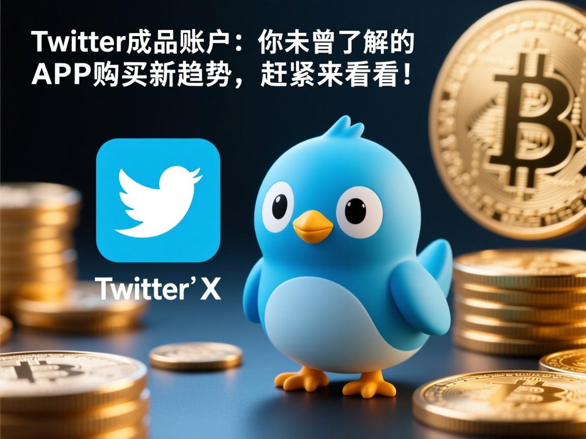 推特、小蓝鸟、X、 Twitter成品账户:你未曾了解的APP购买新趋势,赶紧来看看!