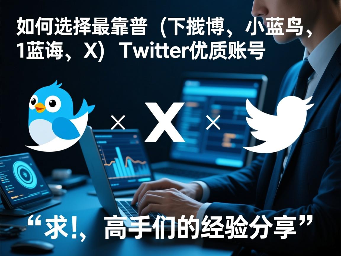 如何选择最靠谱的推特、小蓝鸟、X、 Twitter优质账号：高手们的经验分享
