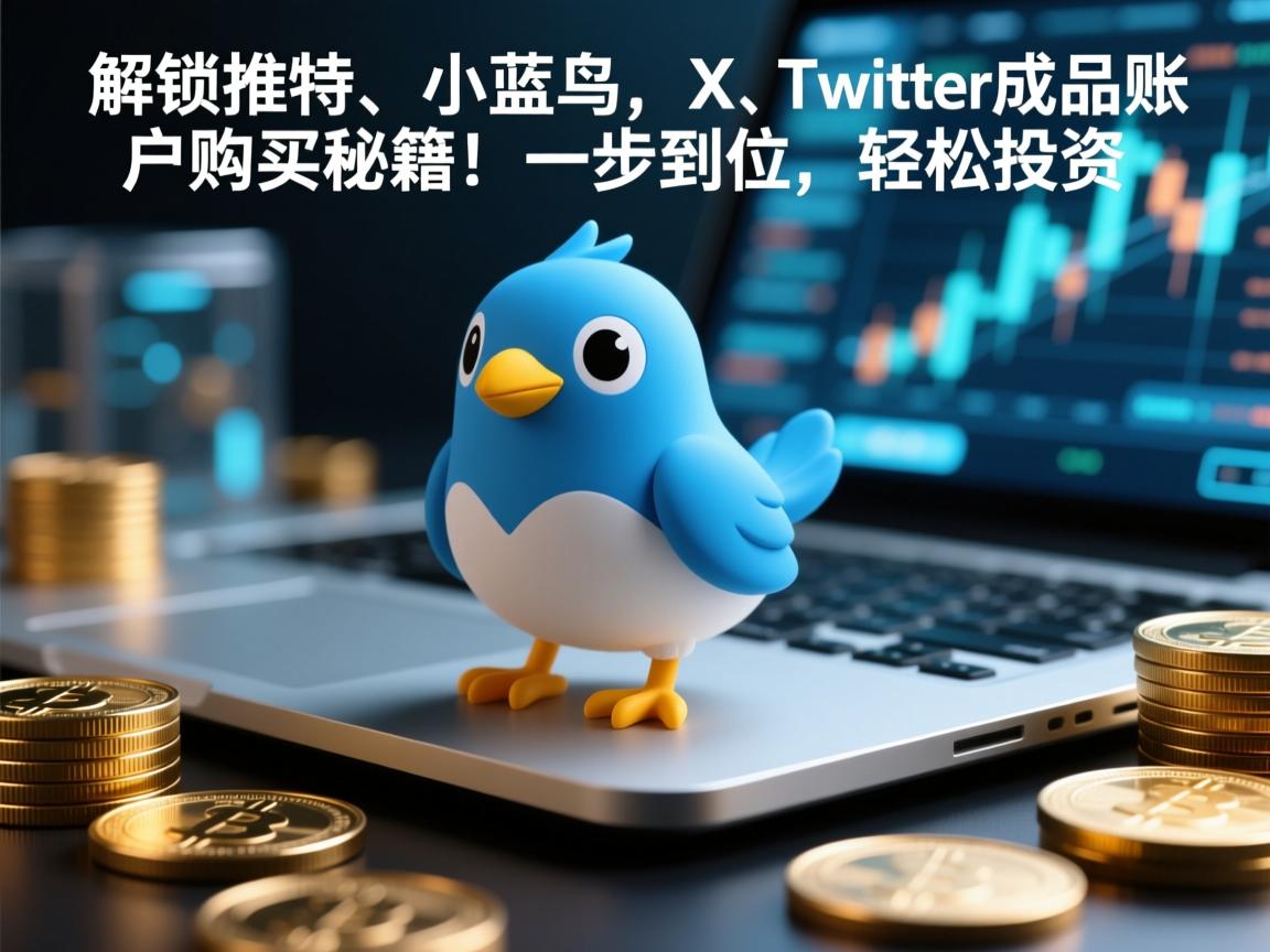 “解锁推特、小蓝鸟、X、 Twitter成品账户购买秘籍！一步到位，轻松投资”