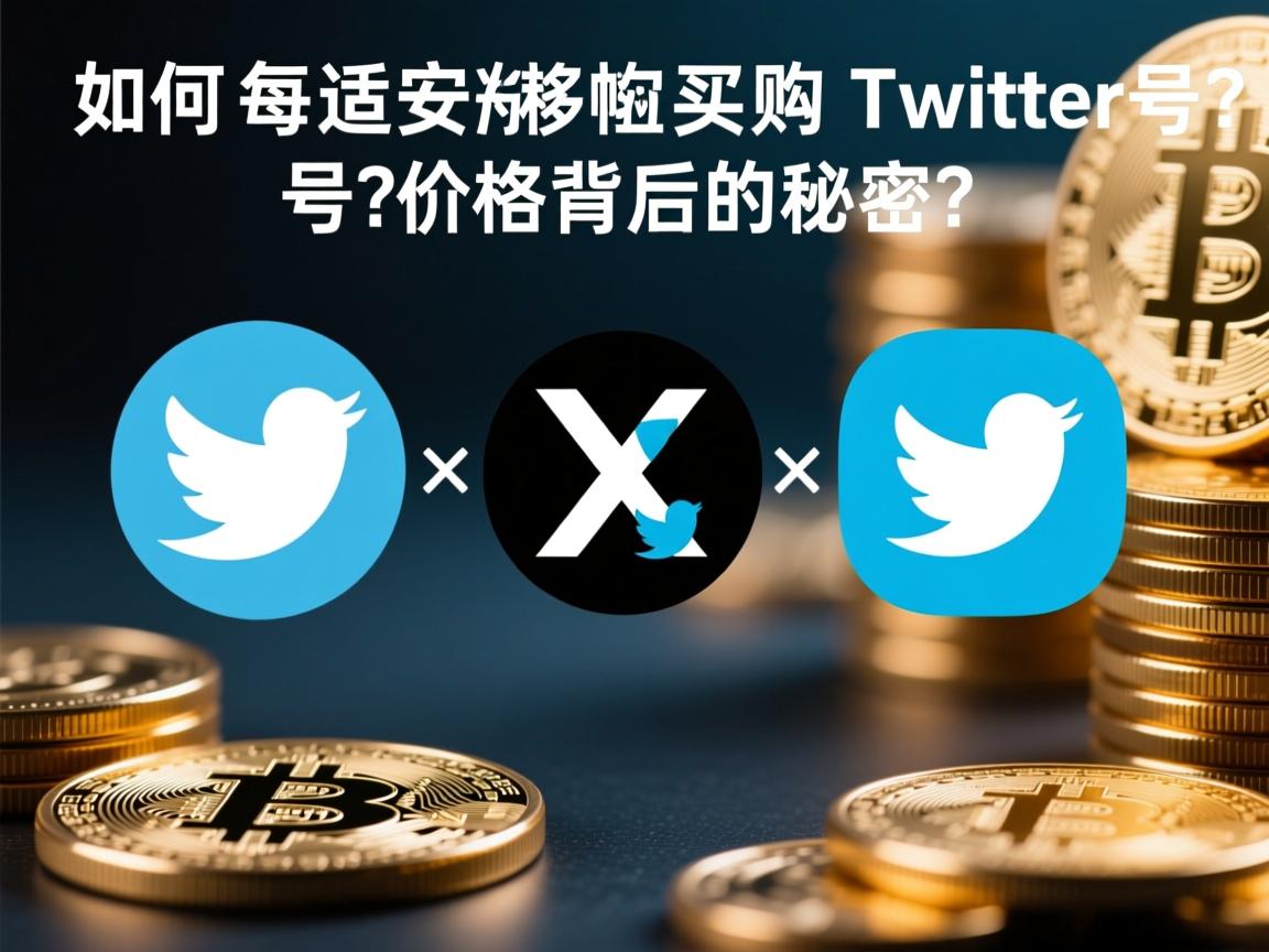 如何在最合适的价格购买推特、小蓝鸟、X、 Twitter号？价格背后的秘密
