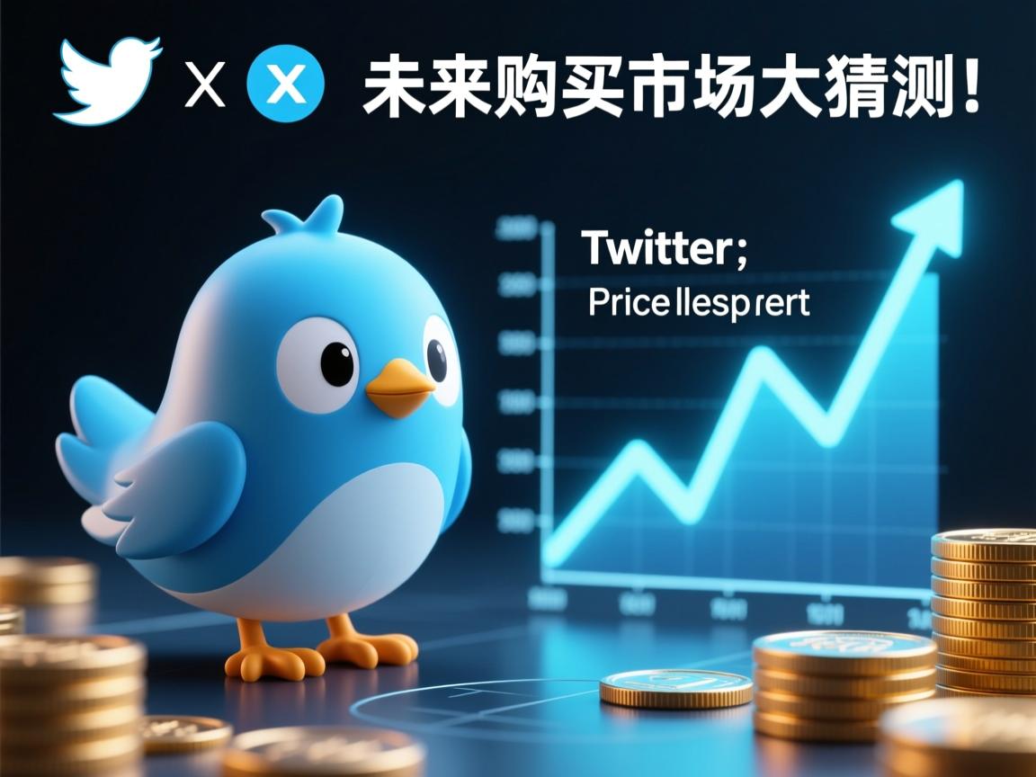 推特、小蓝鸟、X、 Twitter账号价格趋势报告：未来购买市场大猜测！