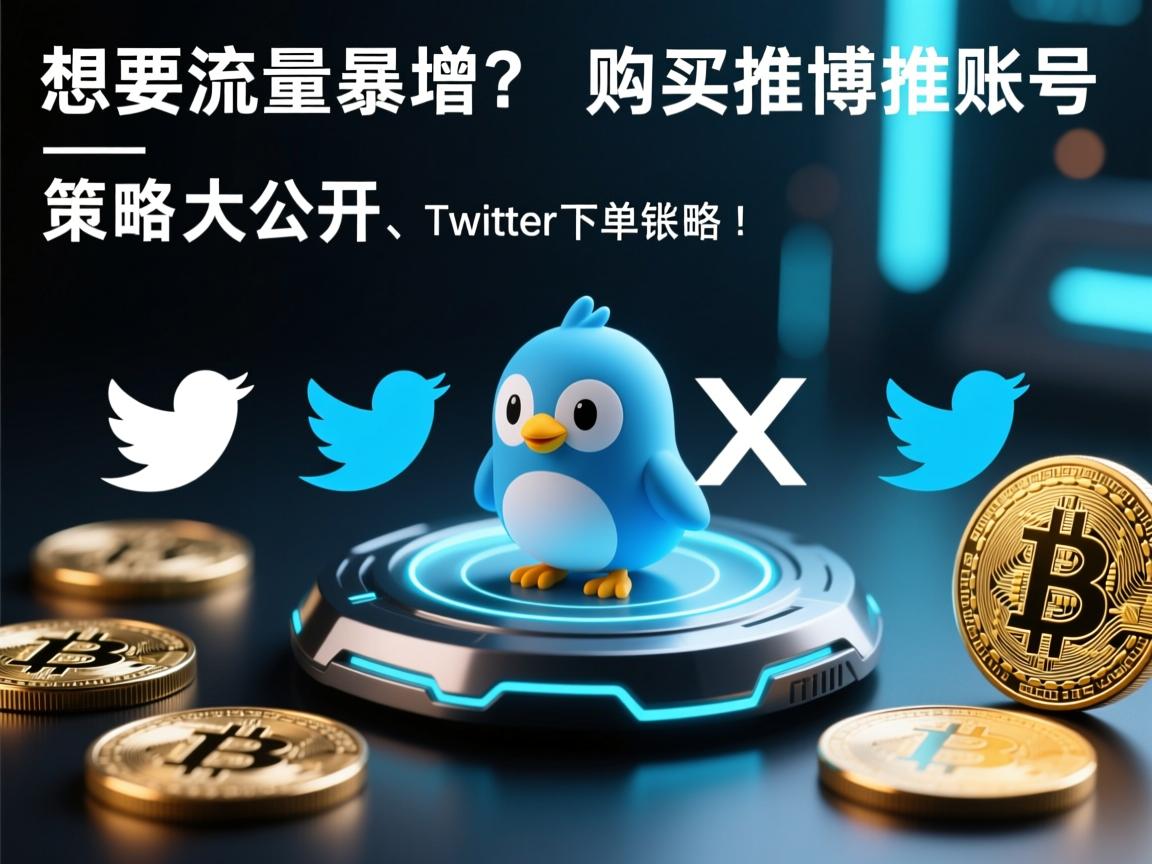想要流量暴增？购买推特、小蓝鸟、X、 Twitter账号下单策略大公开