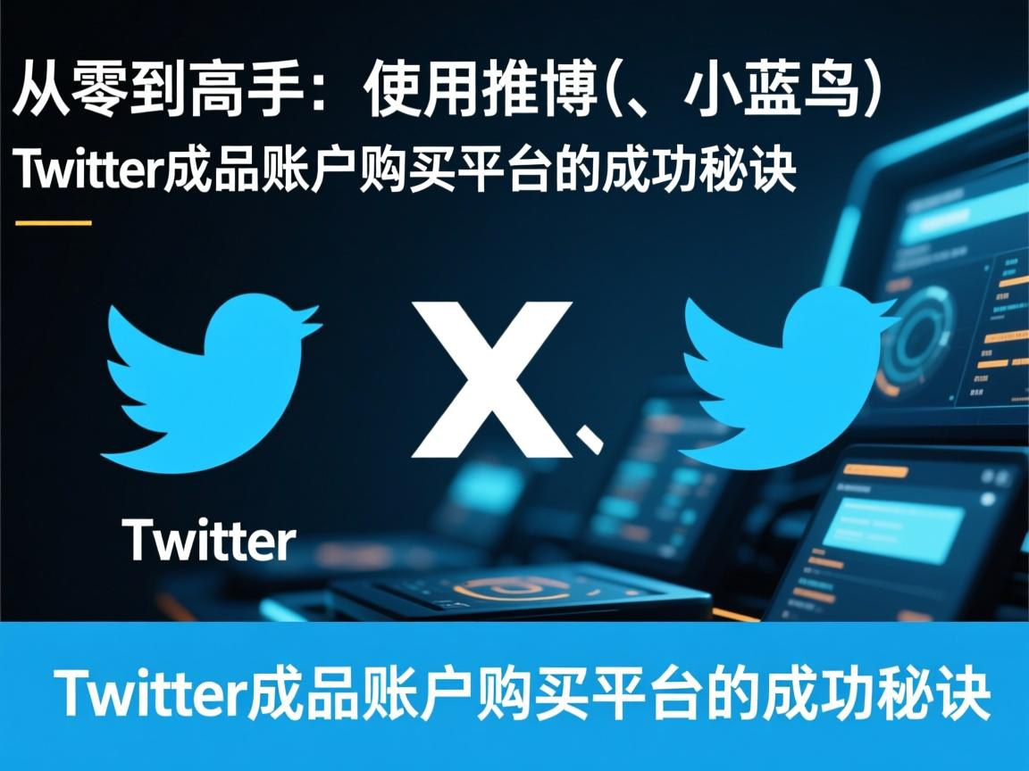 从零到高手：使用推特、小蓝鸟、X、 Twitter成品账户购买平台的成功秘诀