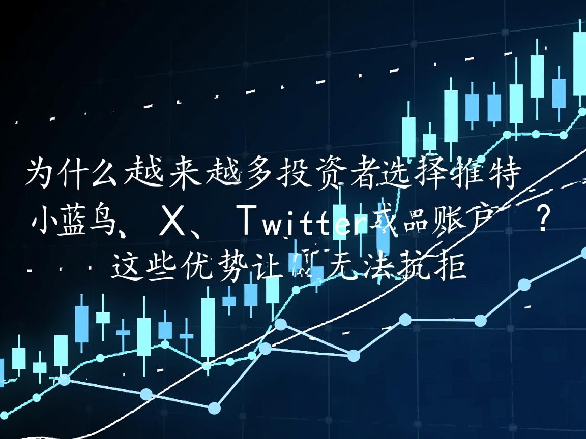 “为什么越来越多投资者选择推特、小蓝鸟、X、 Twitter成品账户？这些优势让你无法抗拒”