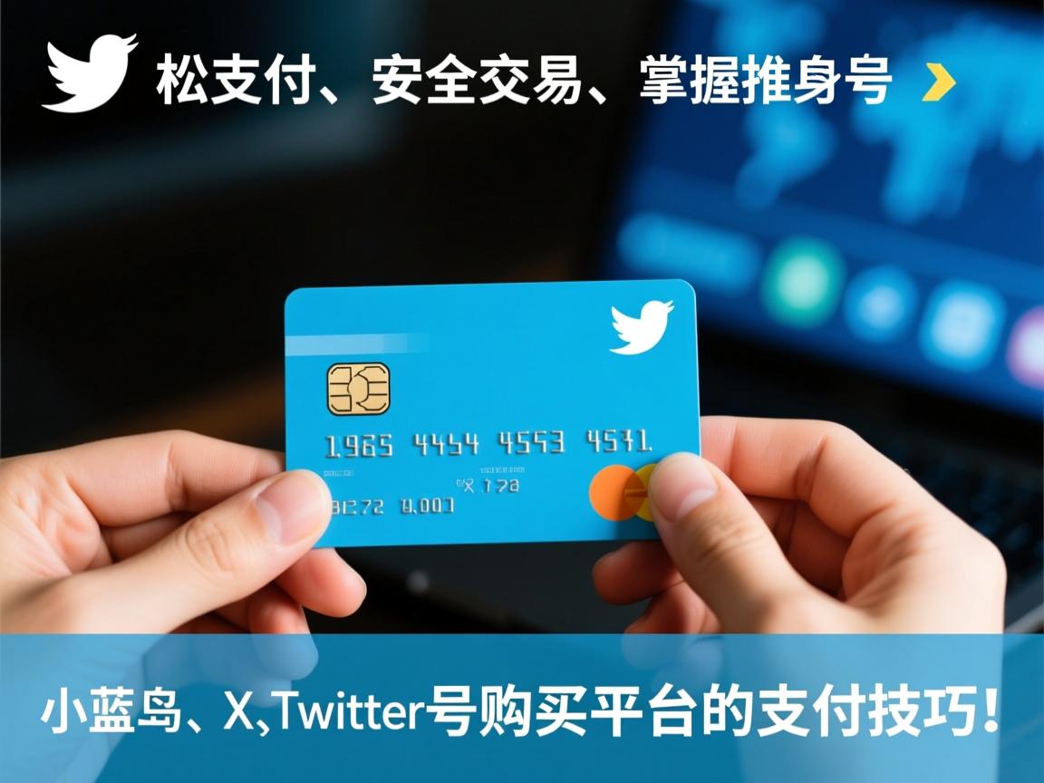 轻松支付，安全交易：掌握推特、小蓝鸟、X、 Twitter号购买平台的支付技巧！