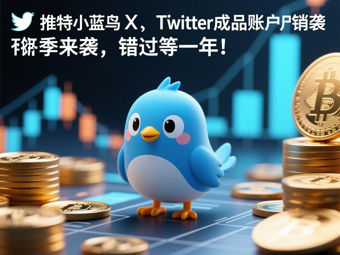“推特、小蓝鸟、X、 Twitter成品账户促销季来袭，错过等一年！”