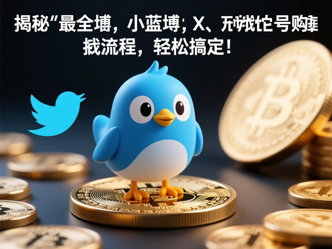 揭秘！最全推特、小蓝鸟、X、 Twitter号购买流程，轻松搞定！