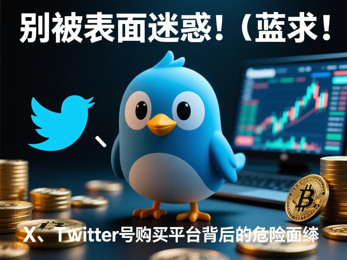 别被表面迷惑！推特、小蓝鸟、X、 Twitter号购买平台背后的危险面纱