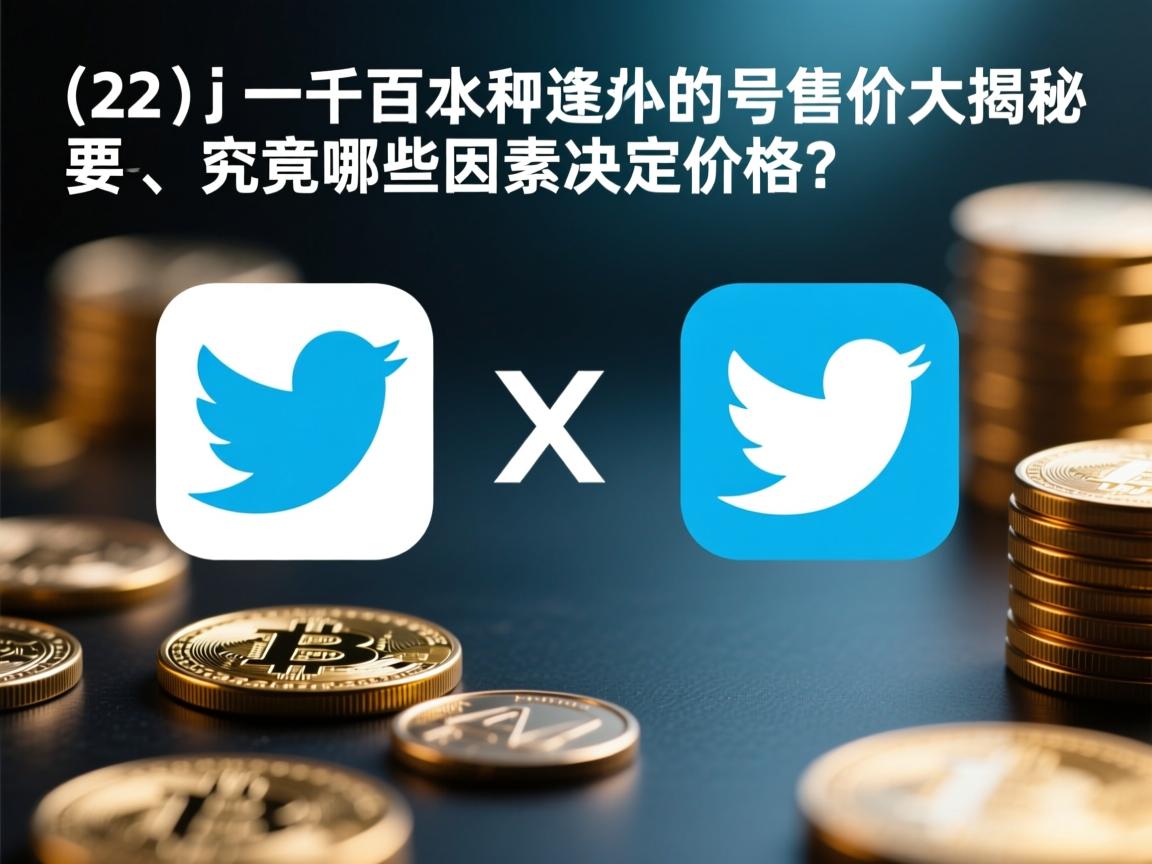 从几十到上千，推特、小蓝鸟、X、 Twitter账号售价大揭秘，究竟哪些因素决定价格？