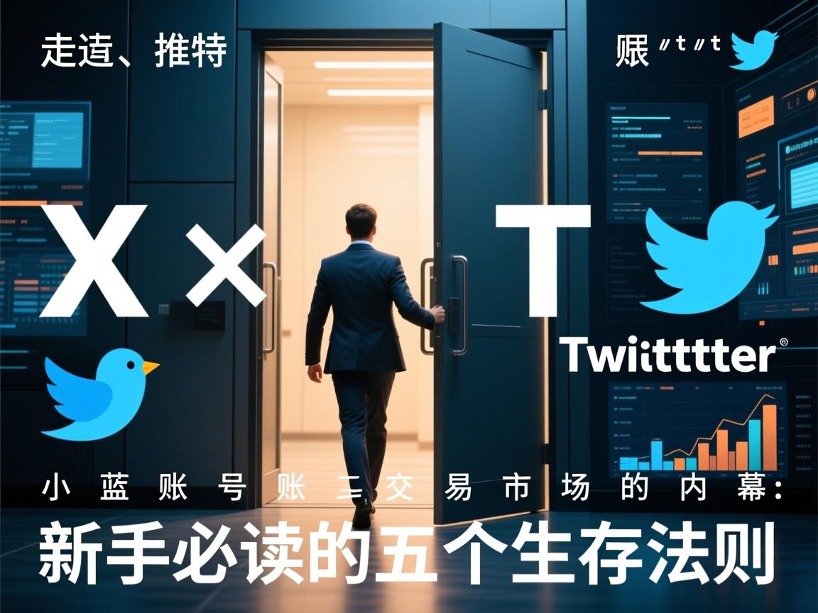 走进推特、小蓝鸟、X、 Twitter账号交易市场的内幕：新手必读的五个生存法则