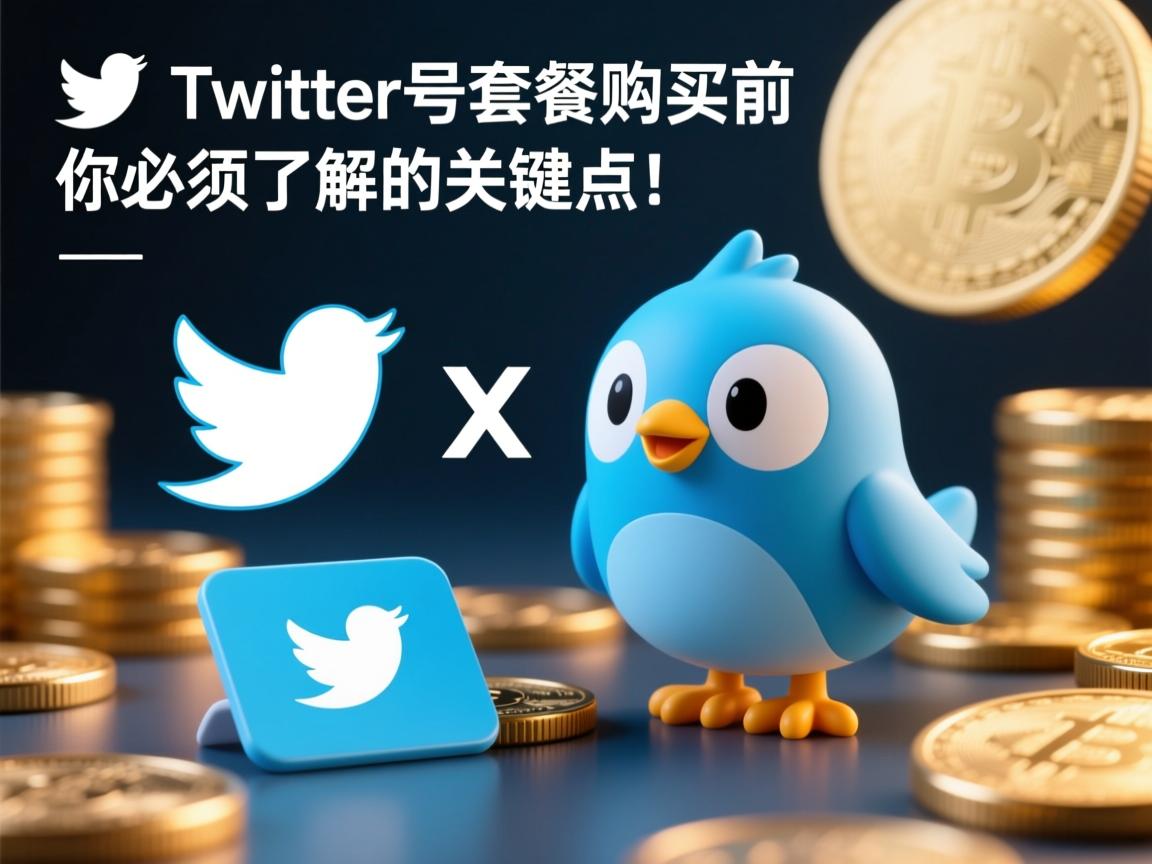 推特、小蓝鸟、X、 Twitter号套餐购买前，你必须了解的关键点！