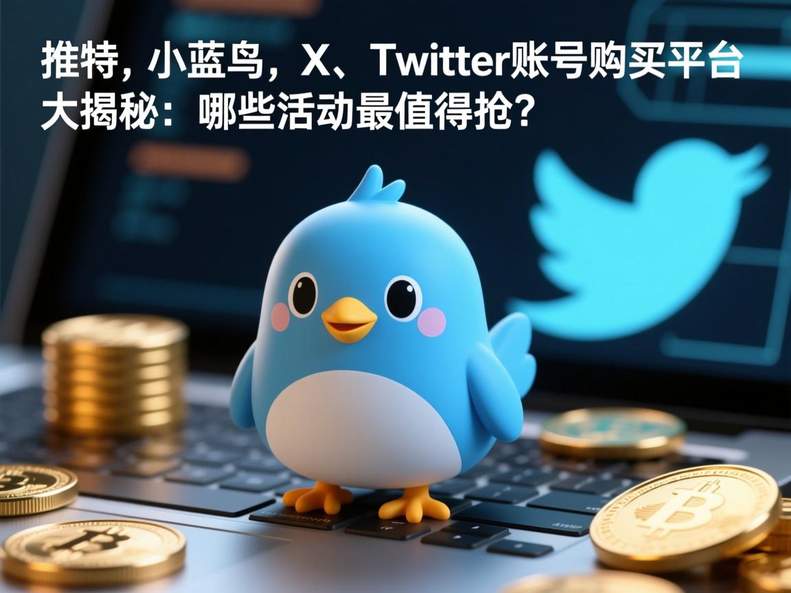 “推特、小蓝鸟、X、 Twitter账号购买平台大揭秘：哪些活动最值得抢？”