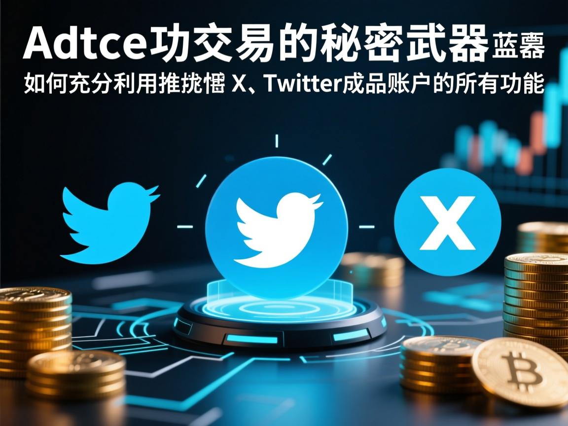 成功交易的秘密武器:如何充分利用推特、小蓝鸟、X、 Twitter成品账户的所有功能