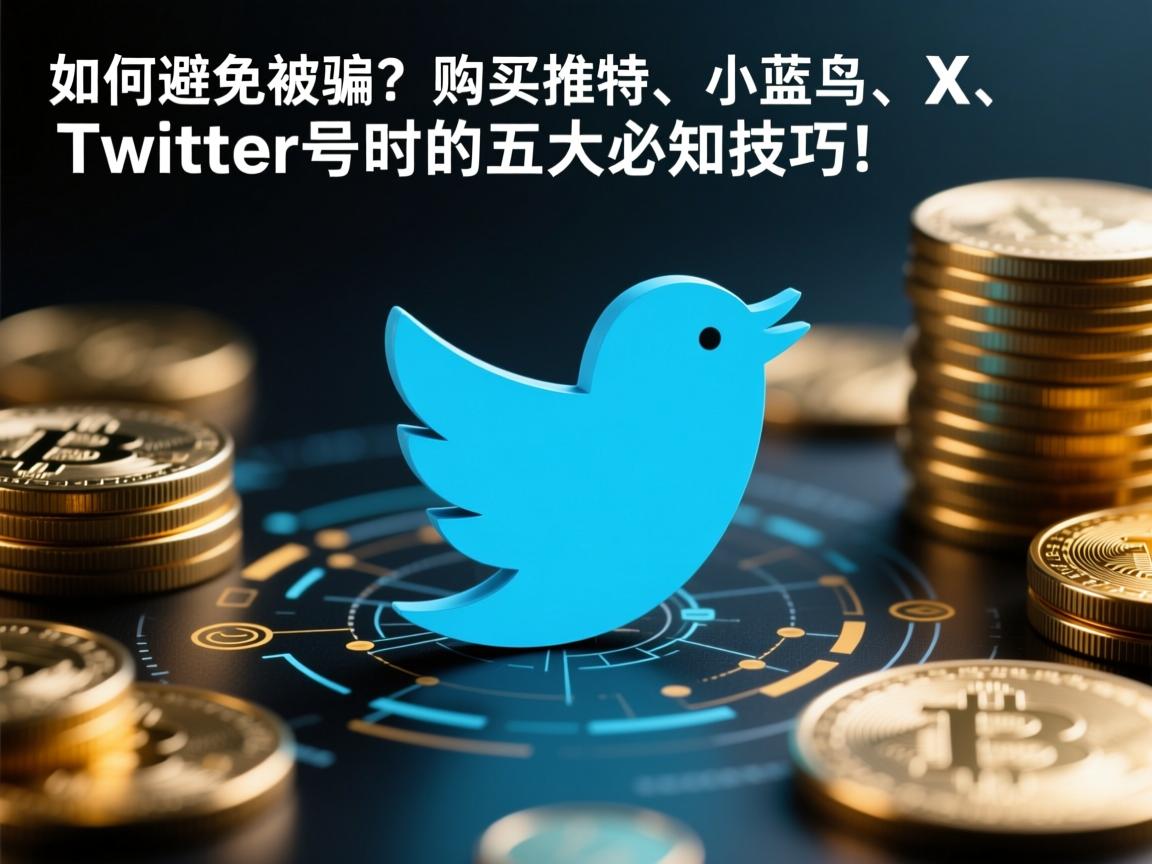 “如何避免被骗？购买推特、小蓝鸟、X、 Twitter号时的五大必知技巧！”