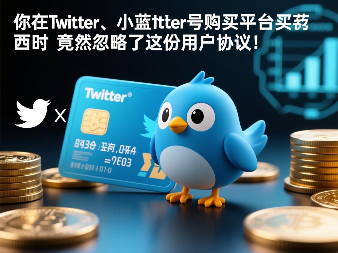 你在推特、小蓝鸟、X、 Twitter号购买平台买东西时，竟然忽略了这份用户协议！