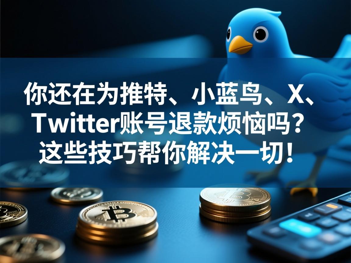 “你还在为推特、小蓝鸟、X、 Twitter账号退款烦恼吗？这些技巧帮你解决一切！”