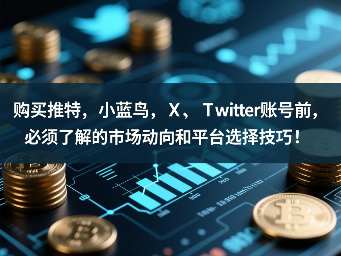 “购买推特、小蓝鸟、X、 Twitter账号前，必须了解的市场动向和平台选择技巧！”