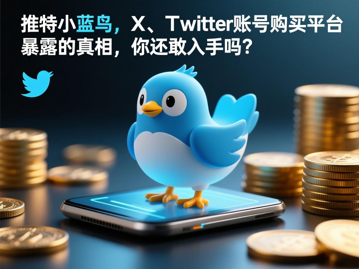 “推特、小蓝鸟、X、 Twitter账号购买平台暴露的真相，你还敢入手吗？”