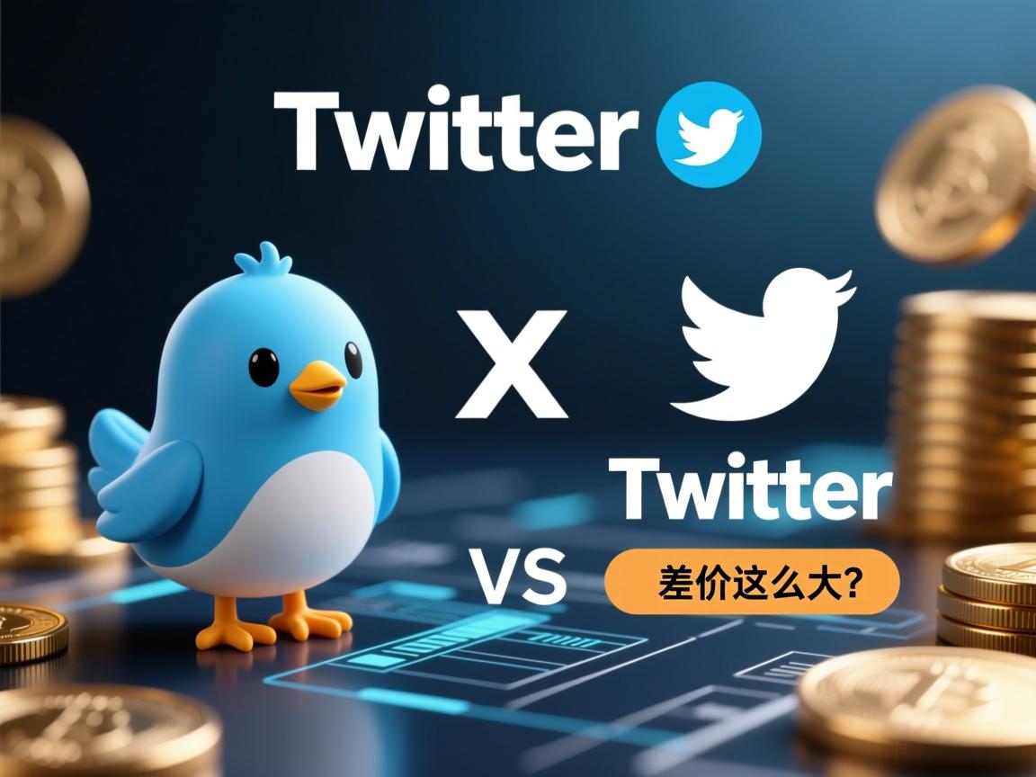 推特、小蓝鸟、X、 Twitter账号购买价格对比：同样的功能，为什么差价这么大？