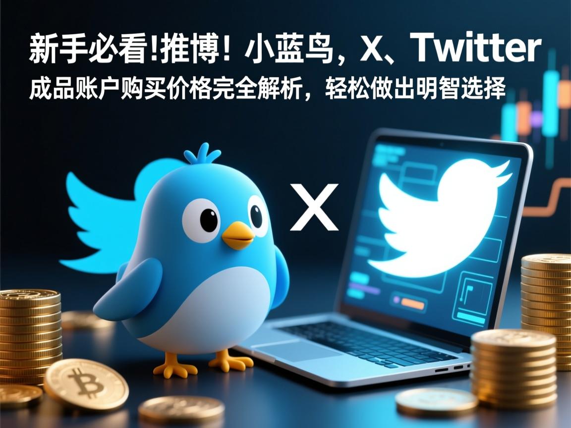 新手必看!推特、小蓝鸟、X、 Twitter 成品账户购买价格完全解析,轻松做出明智选择