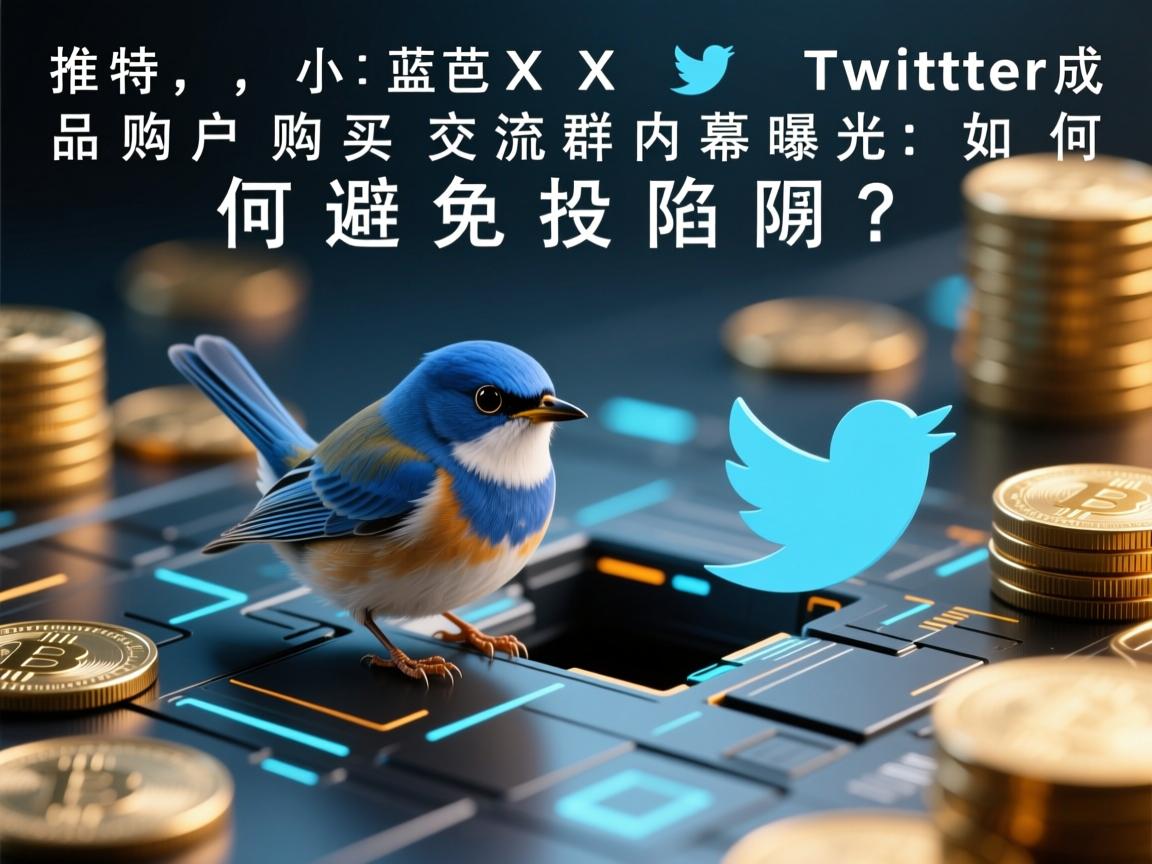 推特、小蓝鸟、X、 Twitter成品账户购买交流群内幕曝光：如何避免投资陷阱？