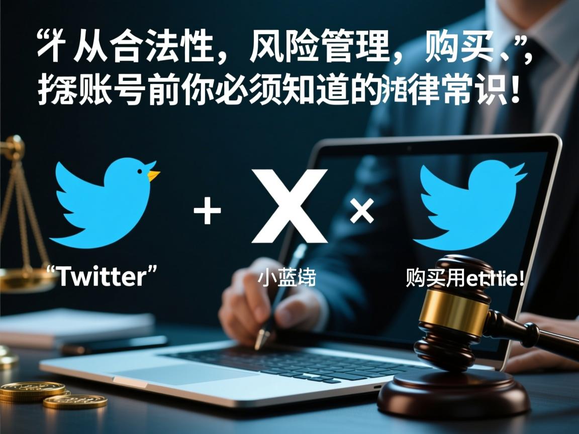 从合法性到风险管理：购买推特、小蓝鸟、X、 Twitter账号前你必须知道的法律常识！